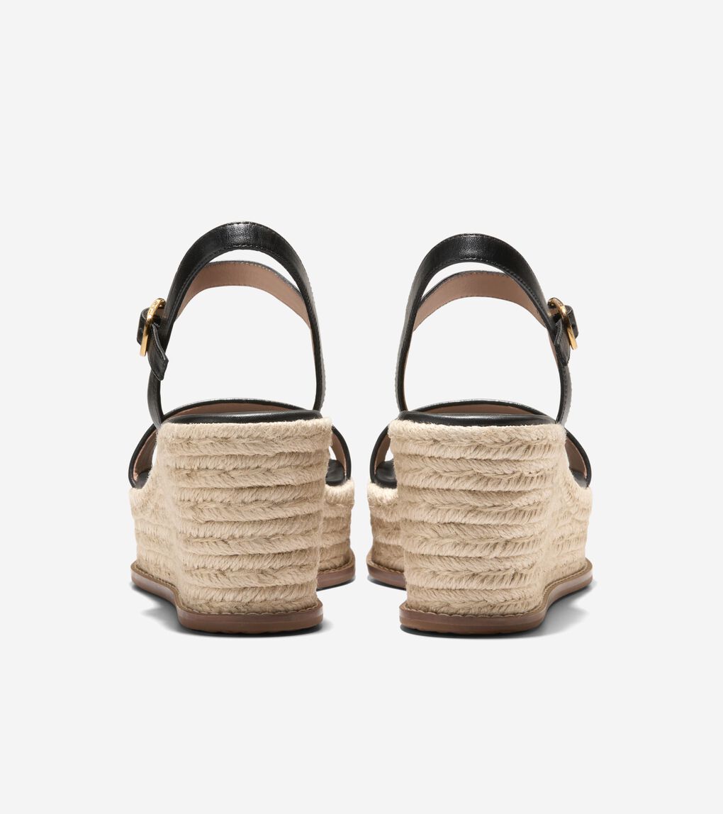 CLOUDFEEL KEETON ESPADRILLE FLATFORMS